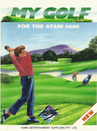 Golf Atari 2600 US box art
